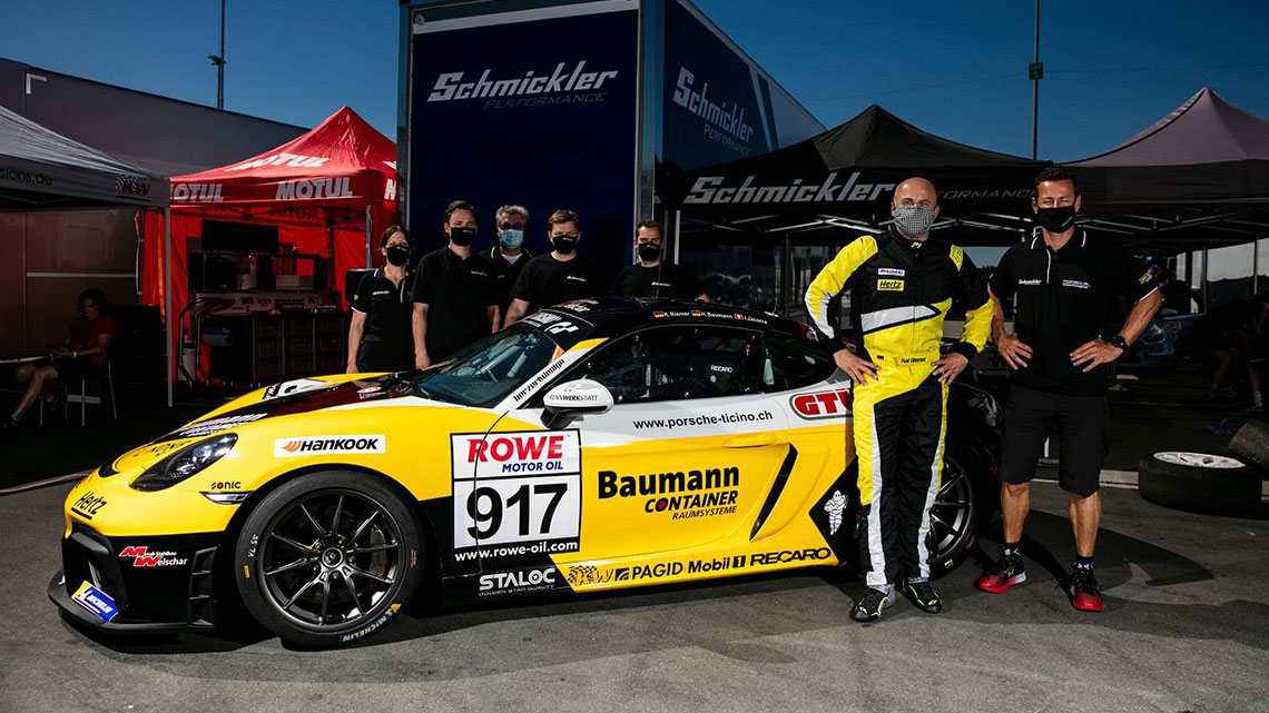 Sieg beim 1. Lauf der Cayman GT4 Trophy